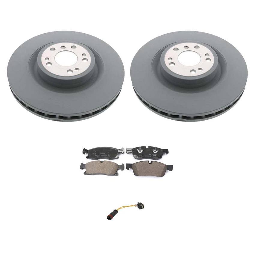 Mercedes Disc Brake Pad and Rotor Kit - Front (350mm) 1664211400